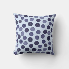 Cojín Decorativo Patrón de Blueberry