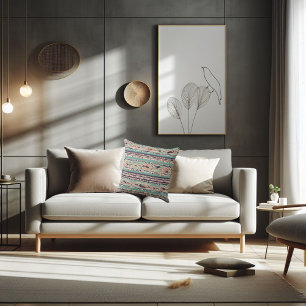 Cojín Decorativo Patrón de Boho