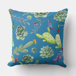 Cojín Decorativo Patrón de Cactus 5