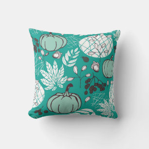 Cojín Decorativo Patrón de calabaza