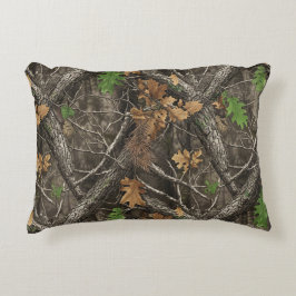 Cojín Decorativo Patrón de camuflaje de caza
