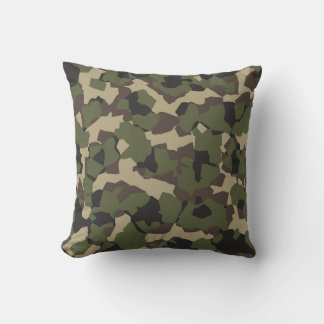 Cojín Decorativo Patrón de camuflaje militar