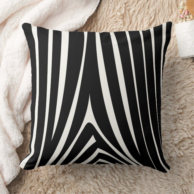Cojín Decorativo Patrón de cebra moderno funky (Manta)