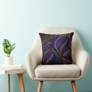 Cojín Decorativo Patrón de cera afro real