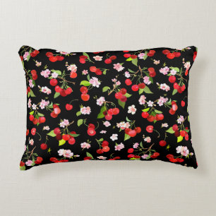 Cojín Decorativo Patrón de cerezas 2
