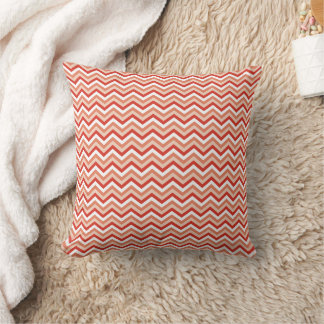 Cojín Decorativo Patrón de Chevron de Color Personalizado