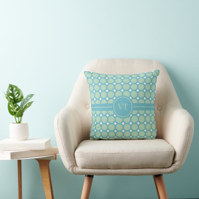 Cojín Decorativo Patrón de círculo moderno (Silla)
