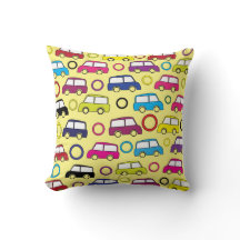 Patrón de coches de juguete colorido para niños