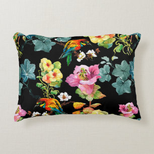 Cojín Decorativo Patrón de color fluido dibujado a mano sin costura