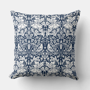 Cojín Decorativo Patrón de conejo William Morris Brer