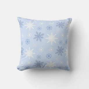 Cojín Decorativo Patrón de copo de nieve