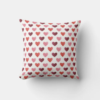 Cojín Decorativo Patrón de corazón