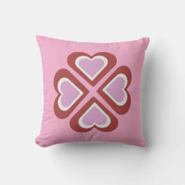 Cojín Decorativo patrón de corazones