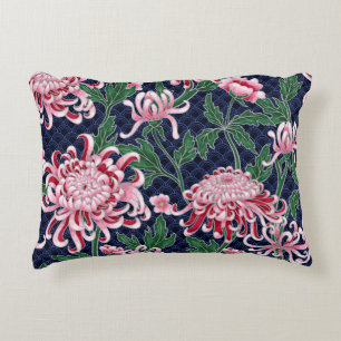 Cojín Decorativo Patrón de cosecha de crisantemo japonés