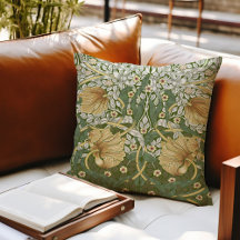 Patrón de cosecha de dos tonos William Morris Pimp