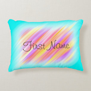 Cojín Decorativo Patrón de CUTE multicolor personalizable