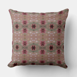 Cojín Decorativo Patrón de diseño artístico florido