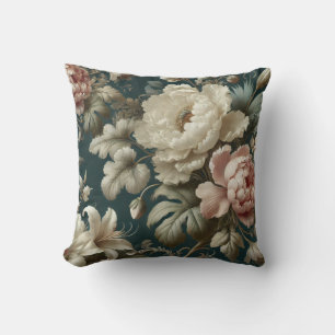 Cojín Decorativo Patrón de diseño de motivos florales de gran tamañ