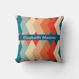 Cojín Decorativo Patrón de época de los años 60