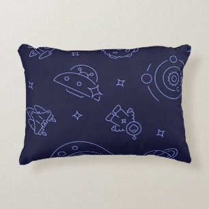Cojín Decorativo Patrón de espacio