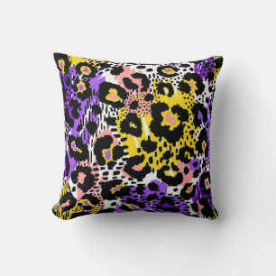 Cojín Decorativo Patrón de estampado animal