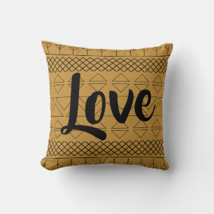 Cojín Decorativo Patrón de estampado Azteca de amor Geométrico Suro