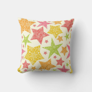 Cojín Decorativo Patrón de estrellas