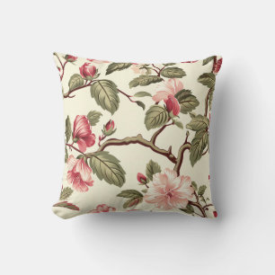 Cojín Decorativo Patrón de flor de rosas