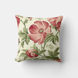 Cojín Decorativo Patrón de flor de rosas