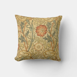 Cojín Decorativo Patrón de fondo de escritorio de la flor rosa de W