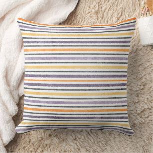 Cojín Decorativo Patrón de franja horizontal multi-ancho moderno