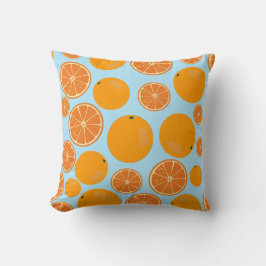 Cojín Decorativo Patrón de fruta naranja