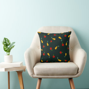 Cojín Decorativo Patrón de frutas