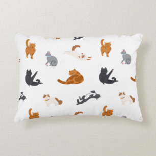 Cojín Decorativo Patrón de gato