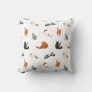Cojín Decorativo Patrón de gato