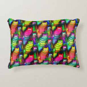 Cojín Decorativo Patrón de gatos coloridos-57578