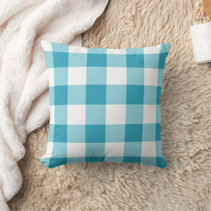Cojín Decorativo Patrón de Gingham
