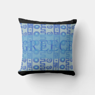 Cojín Decorativo Patrón de Grecia