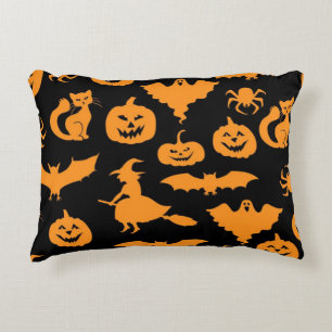 Cojín Decorativo Patrón de Halloween