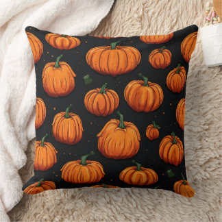 Cojín Decorativo Patrón de Halloween perfecto