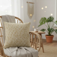 Patrón de hoja boho dibujado a mano