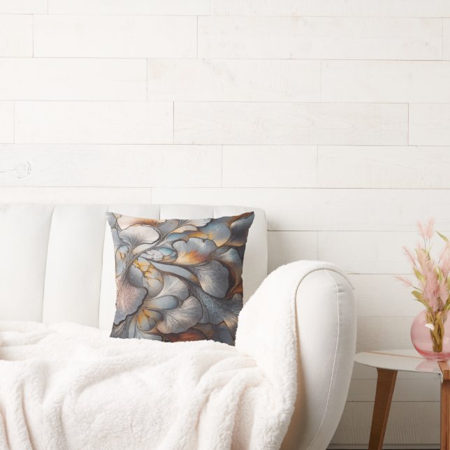 Cojín Decorativo Patrón de hoja de Ginkgo de impresión protectora (Sofá)