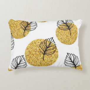 Cojín Decorativo Patrón de hojas