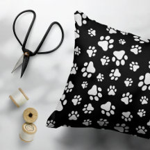 Patrón de hojas, pinturas, negro y blanco