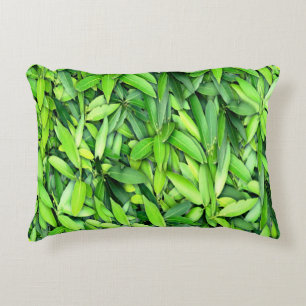 Cojín Decorativo Patrón de hojas verdes frondosas - Naturaleza Botá