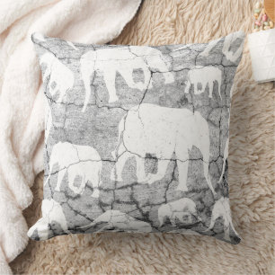 Cojín Decorativo Patrón de hormigón elefante