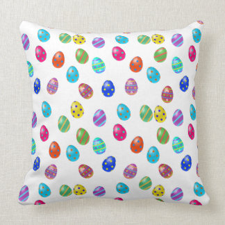 Cojín Decorativo Patrón de Huevos de Pascua