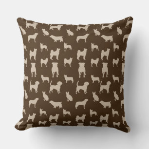 Cojín Decorativo Patrón de impresión de cachorros adorables