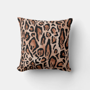 Cojín Decorativo Patrón de impresión de leopardo