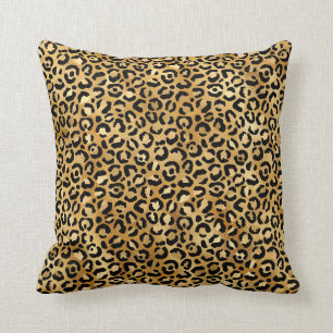 Cojín Decorativo Patrón de impresión de leopardo